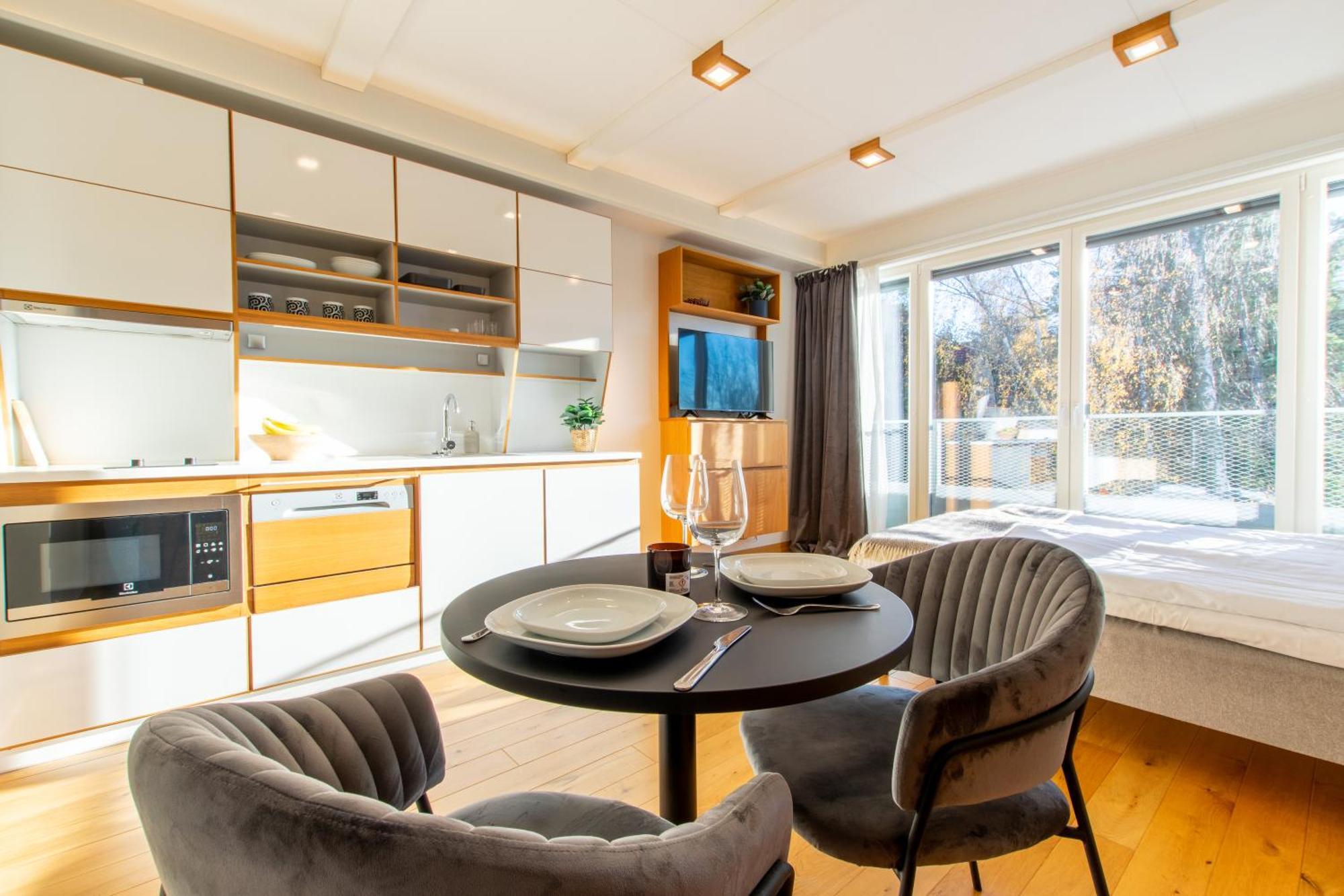 Uptown Hotel Apartments Stoccolma Esterno foto
